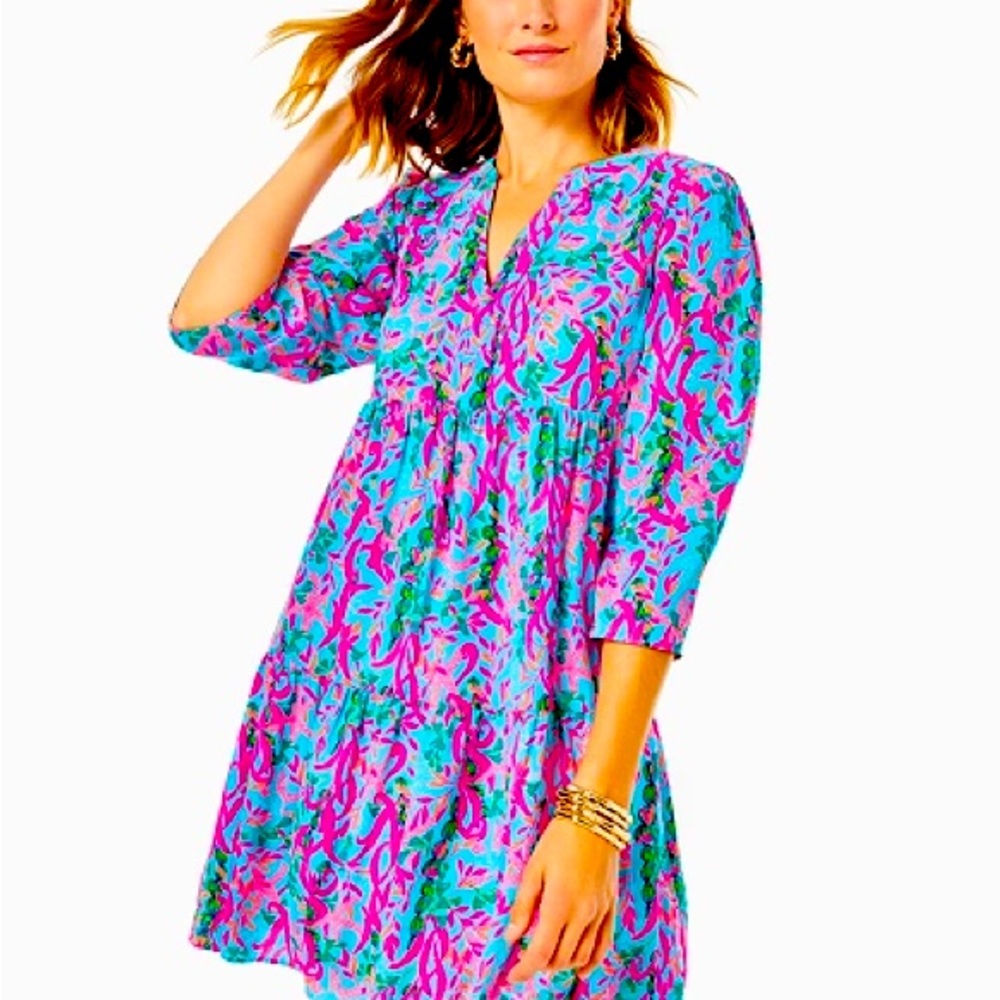 Lilly Pulitzer NWT Maritime 3/4 sleeve dress